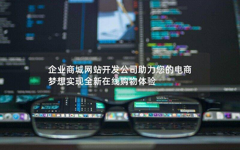 企业商城网站开发公司助力您的电商梦想实现全新在线购物体验